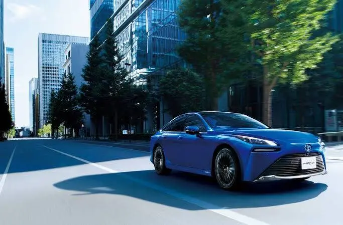 Toyota puts new technology on the road in hydrogen fuel cell named Mirai