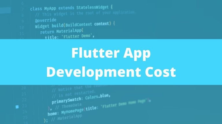 Flutter App Cost: All Expenses Revealed