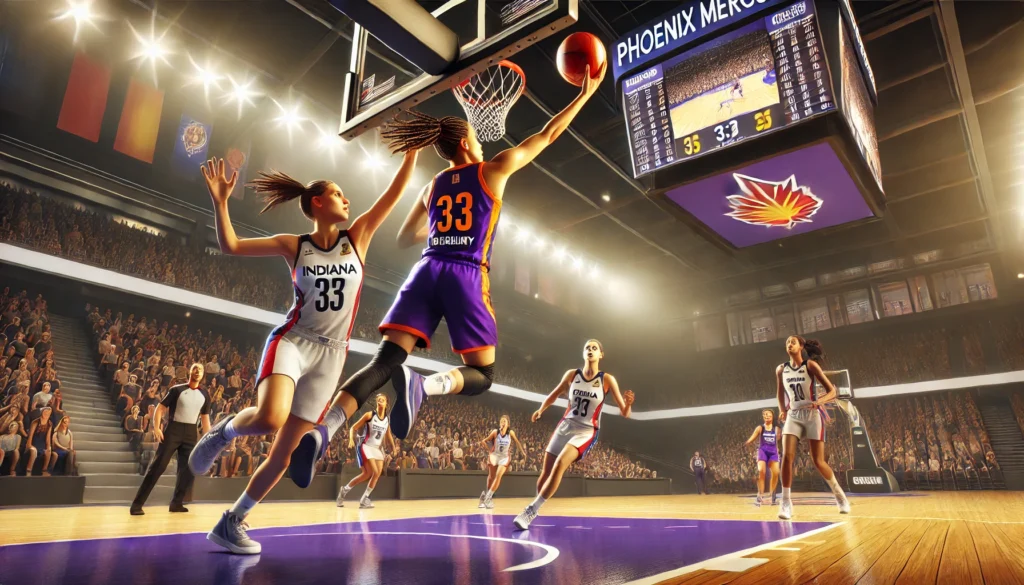 Phoenix Mercury vs Indiana Fever Match Player Stats